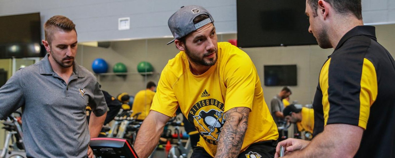 Kris Letang a fait vomir Mike Matheson à l'entraînement