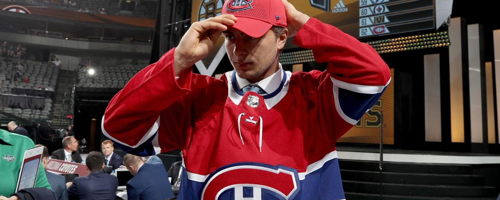 Le Canadien sur le point de perdre un jeune attaquant repêché en 2e ronde