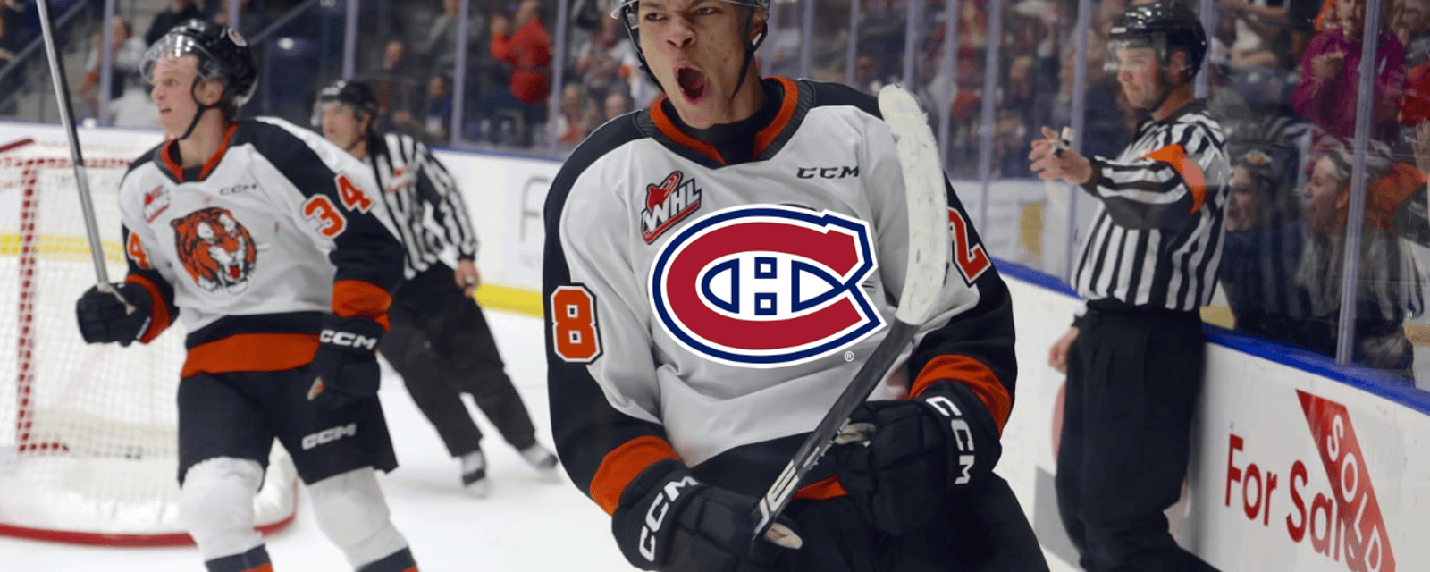 Cayden Lindstrom est fébrile à l'idée de se faire repêcher par le Canadien