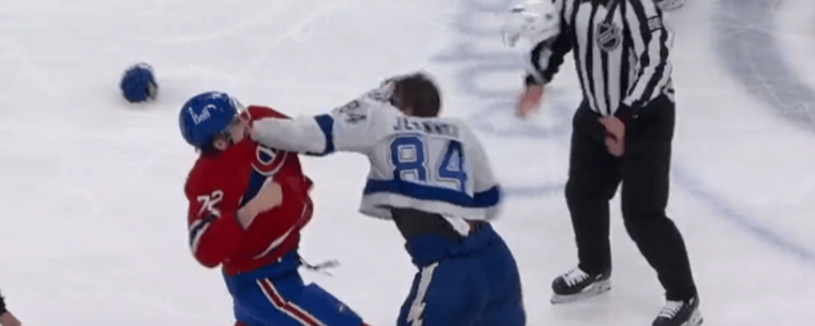 Arber Xhekaj jette les gants contre Tanner Jeannot