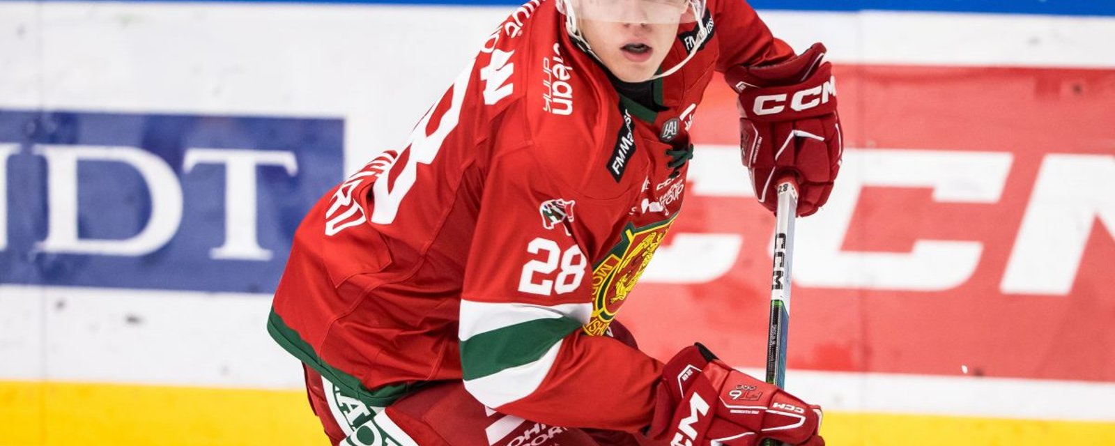 Les Red Wings s'entendent avec leur choix de première ronde Michael Brandsegg-Nygård