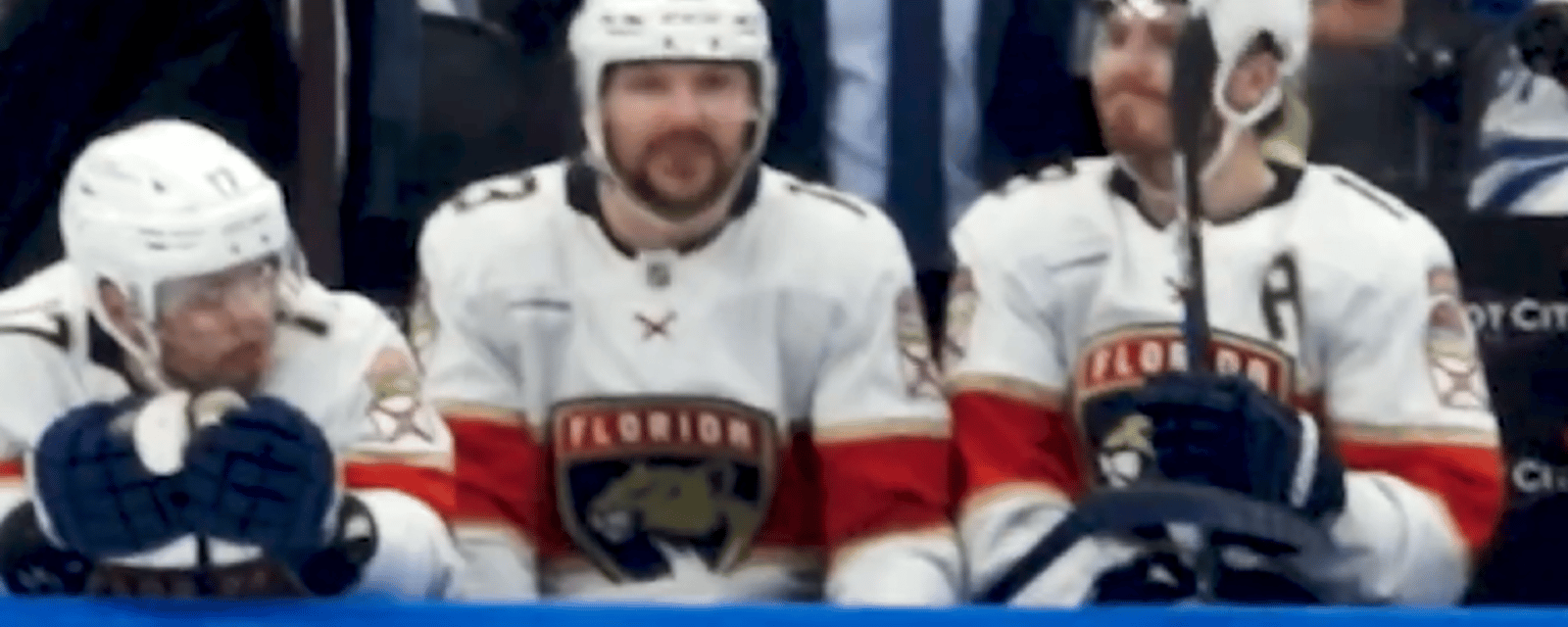 Un micro a capté ce que les les joueurs des Panthers disaient au banc lors de leur victoire contre les Leafs