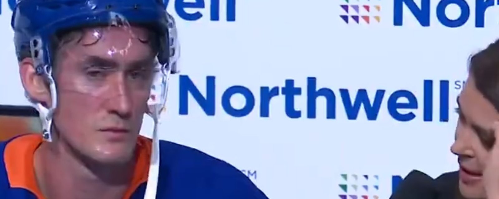 Brock Nelson rempli d'émotions après le match d'hier