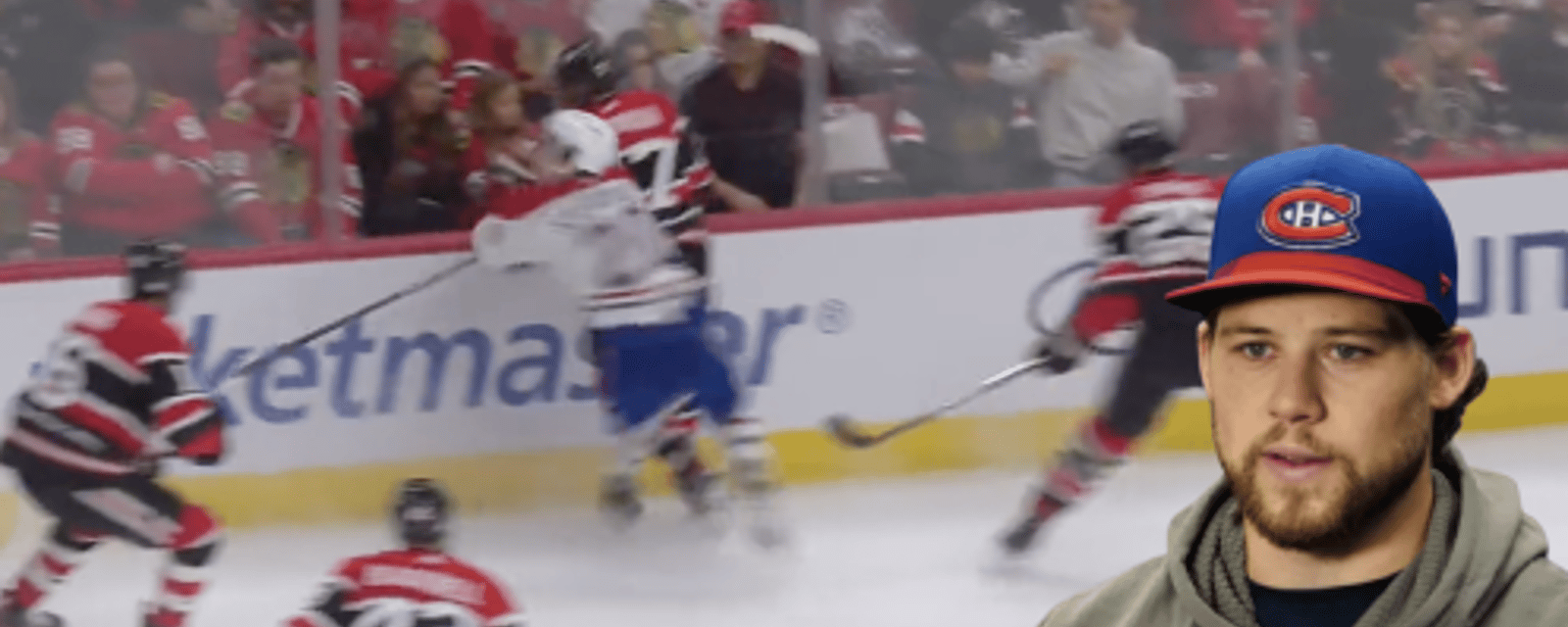 Josh Anderson avait un message à faire passer à Jason Dickinson