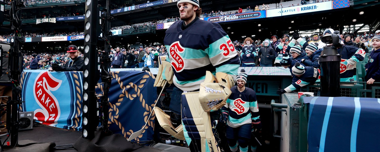 Joey Daccord et le Kraken réussissent une première dans l'histoire de la LNH