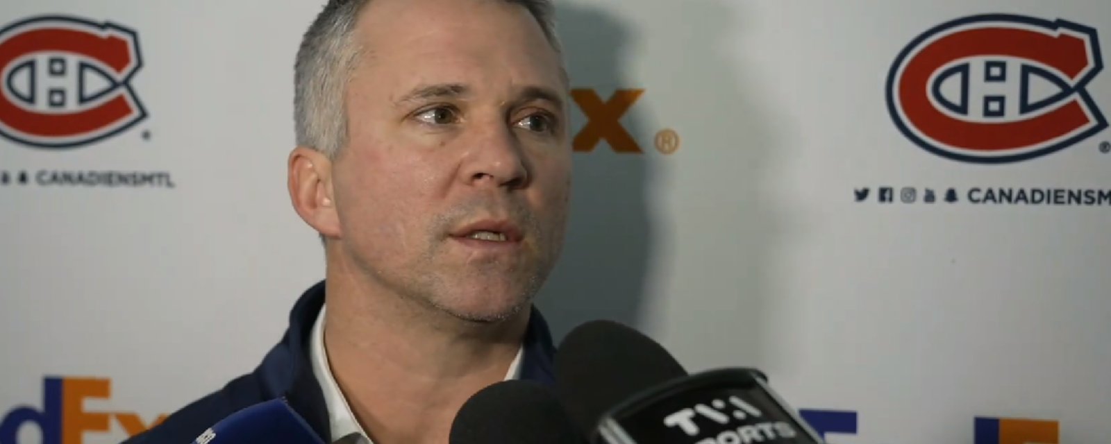 Martin St. Louis explique la priorité du Canadien pour le match de ce soir 