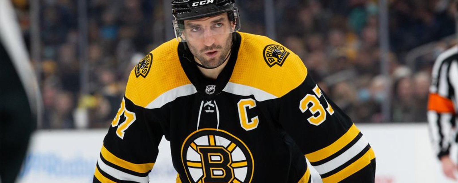 Patrice Bergeron est officiellement de retour!