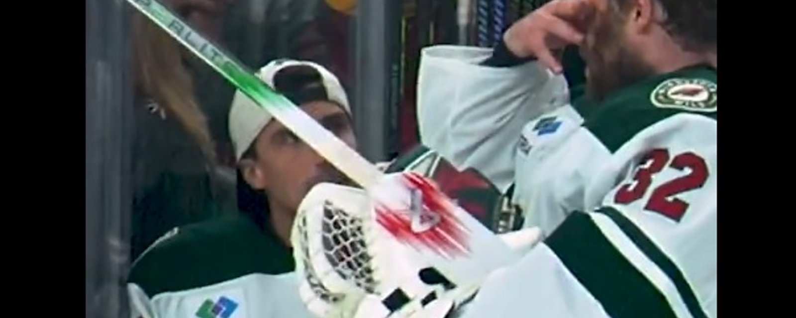 Marc-André Fleury portait un micro quand il a été appelé d'urgence au match #5