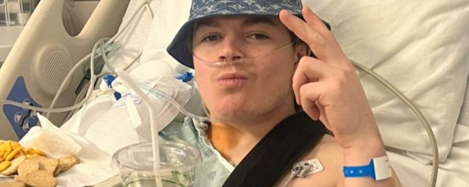 Cole Caufield est à l'hôpital et il a un message pour les partisans du Canadien 