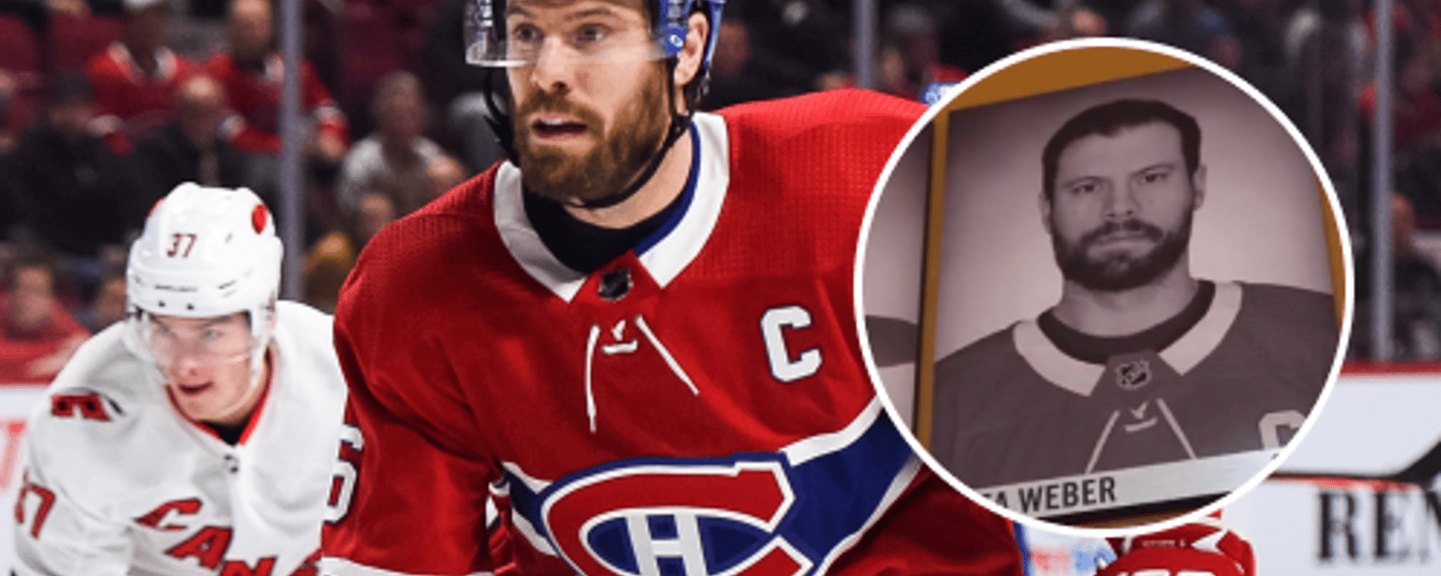 Shea Weber voit son visage rejoindre les légendes du CH au Centre Bell