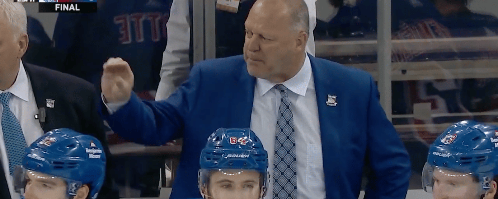 Furieux, Gerard Gallant lance un message clair aux Hurricanes pour le match #4