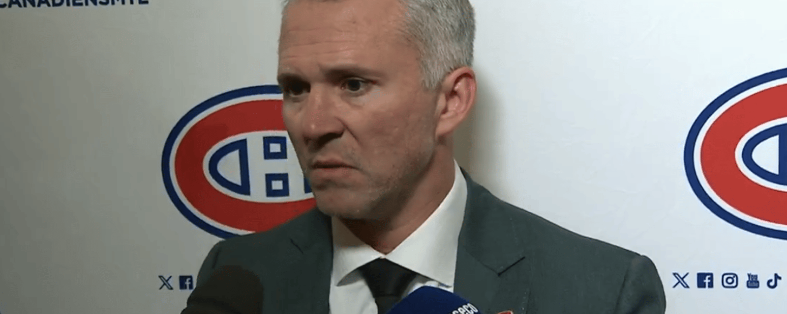 Martin St-Louis furieux du travail des arbitres en point de presse