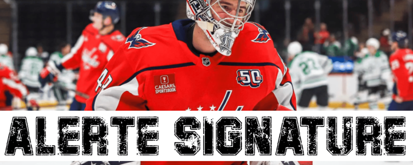 Les Capitals signent Logan Thompson à long terme