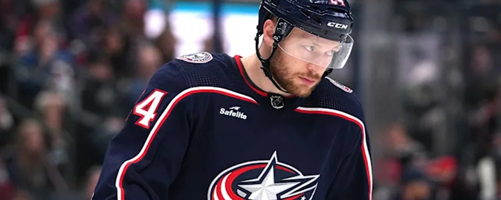 Rick Nash a soutenu la place de Mathieu Olivier avec les Blue Jackets