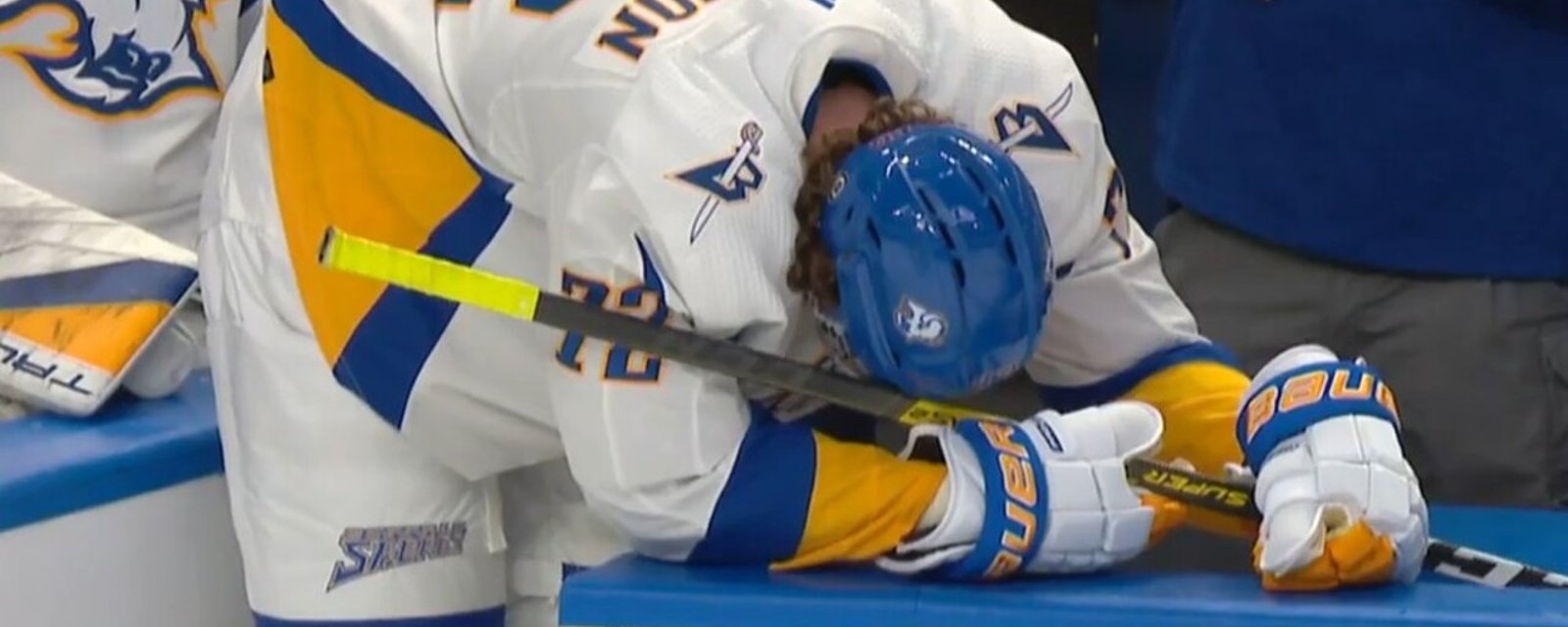 On connaît maintenant l'ampleur de la blessure de Tage Thompson