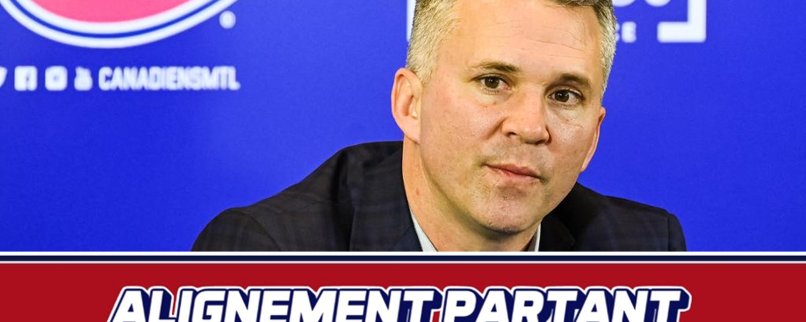 Martin St. Louis dévoile ses trios en vue du match de ce soir face aux Leafs 