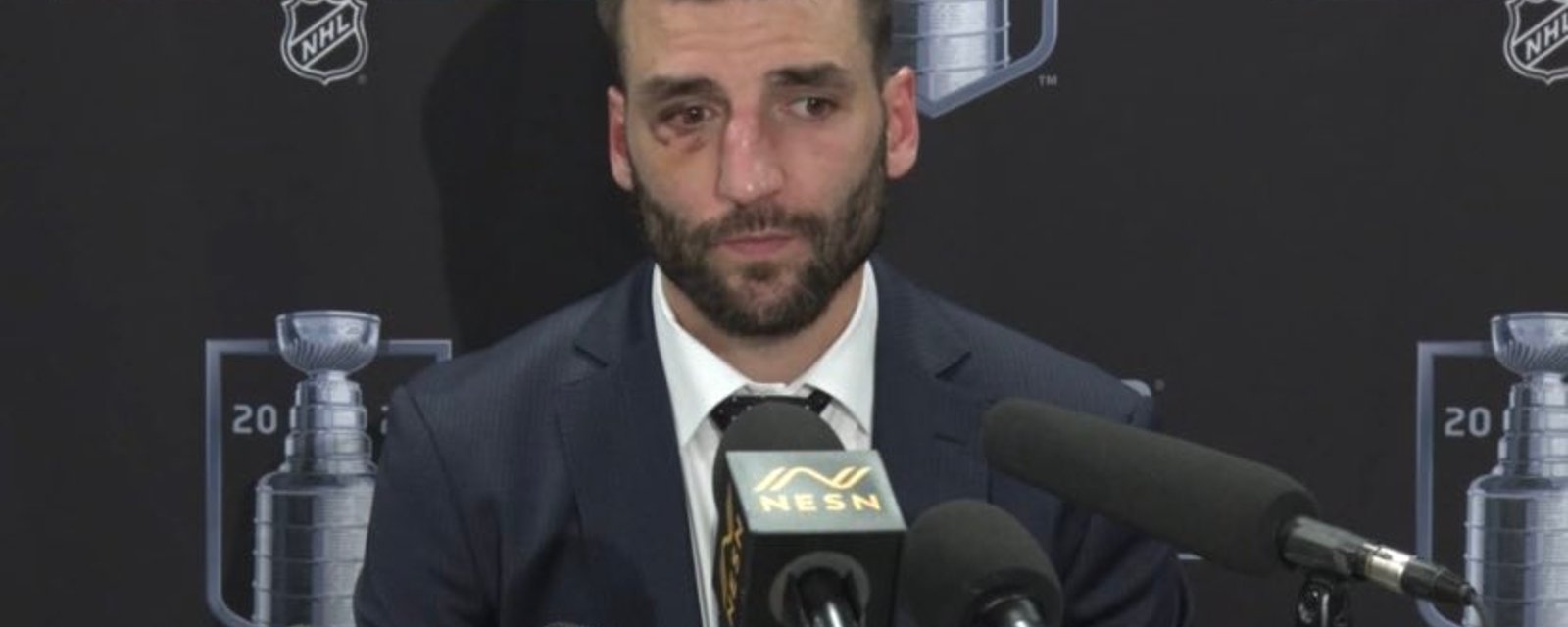 Patrice Bergeron se prononce sur la possibilité de terminer sa carrière à Montréal