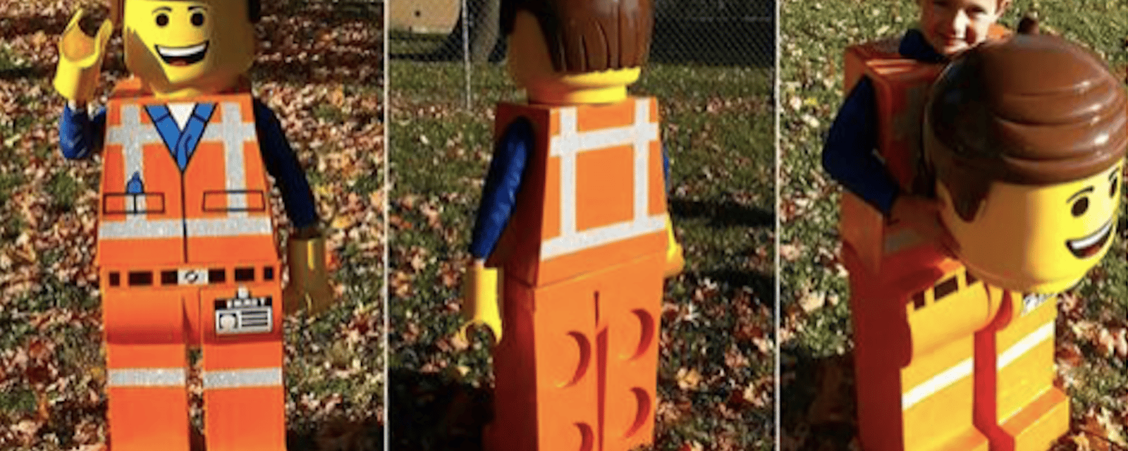 Ce papa a créé un super costume de LEGO pour son fils