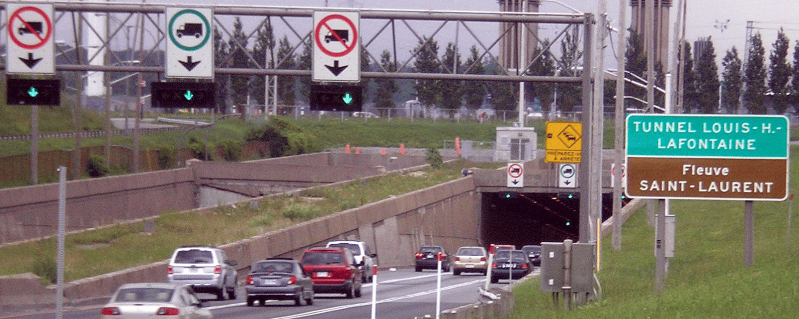 Fermeture complète du tunnel Louis-Hippolyte dans les deux directions 