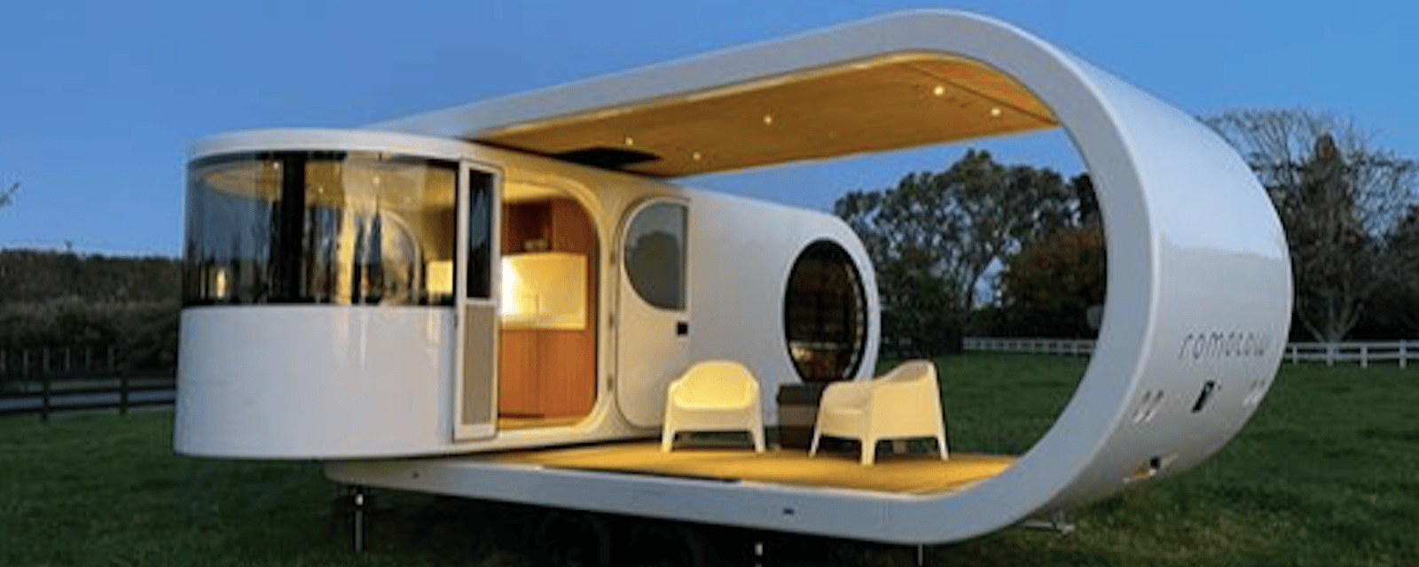 Cette caravane rotative se transforme en appartement avec terrasse