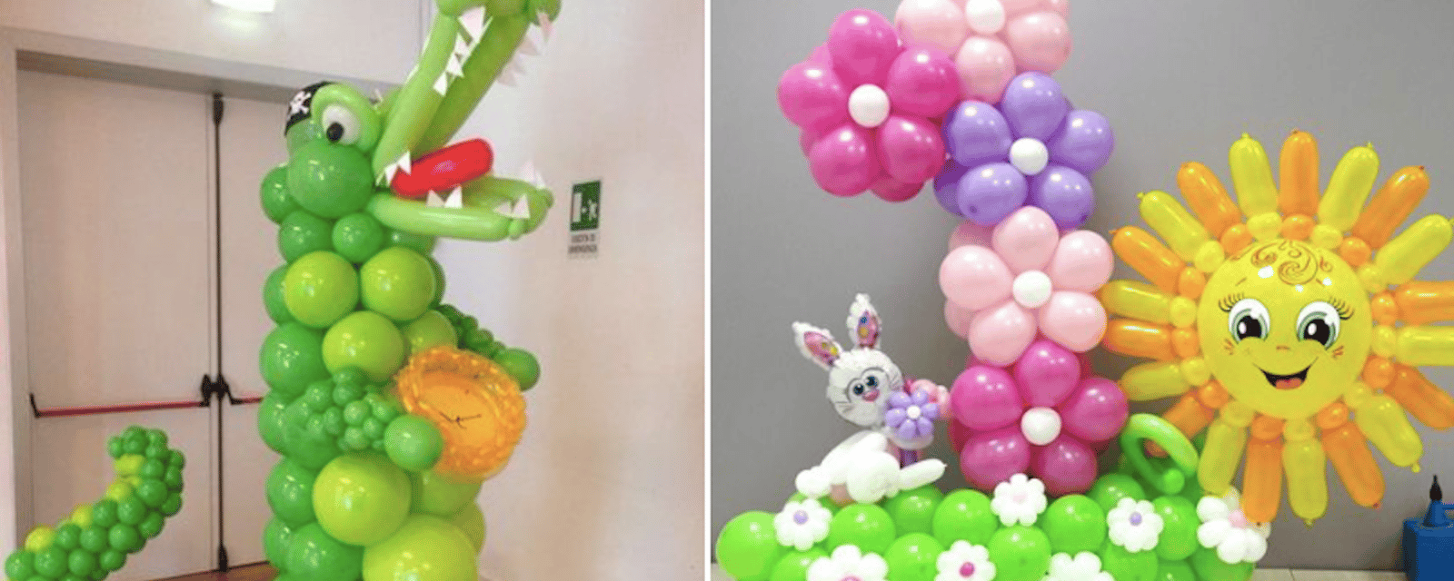 20 extraordinaires créations décoratives en ballons