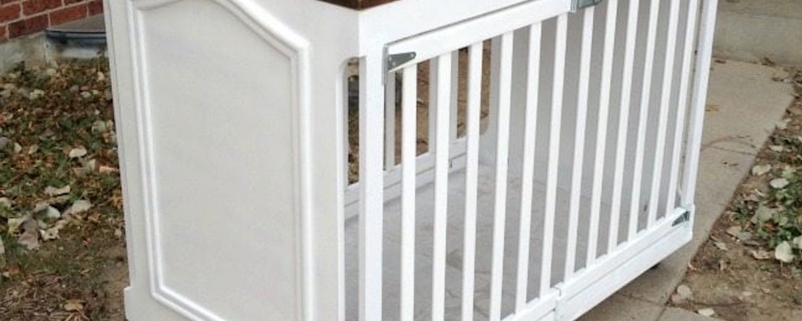 Comment récupérer un lit de bébé pour faire une superbe cage pour chien