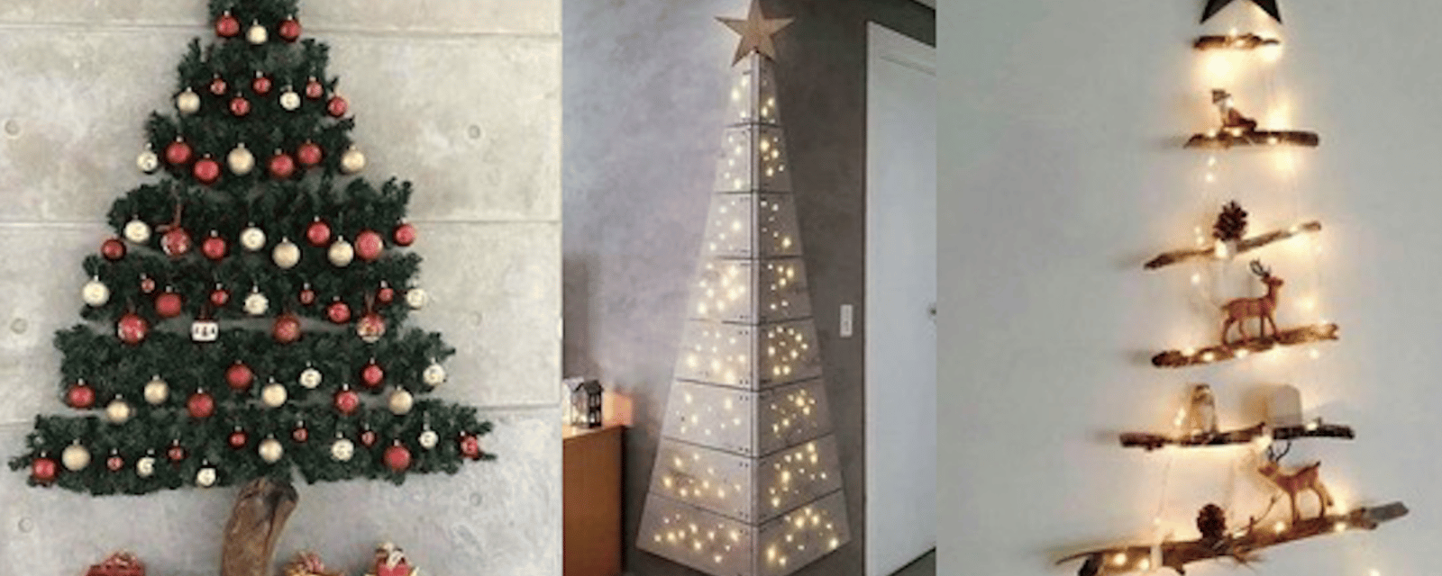 10 sapins muraux DIY