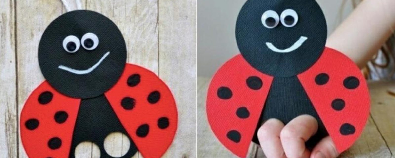 12 bricolages sous le thème des coccinelles