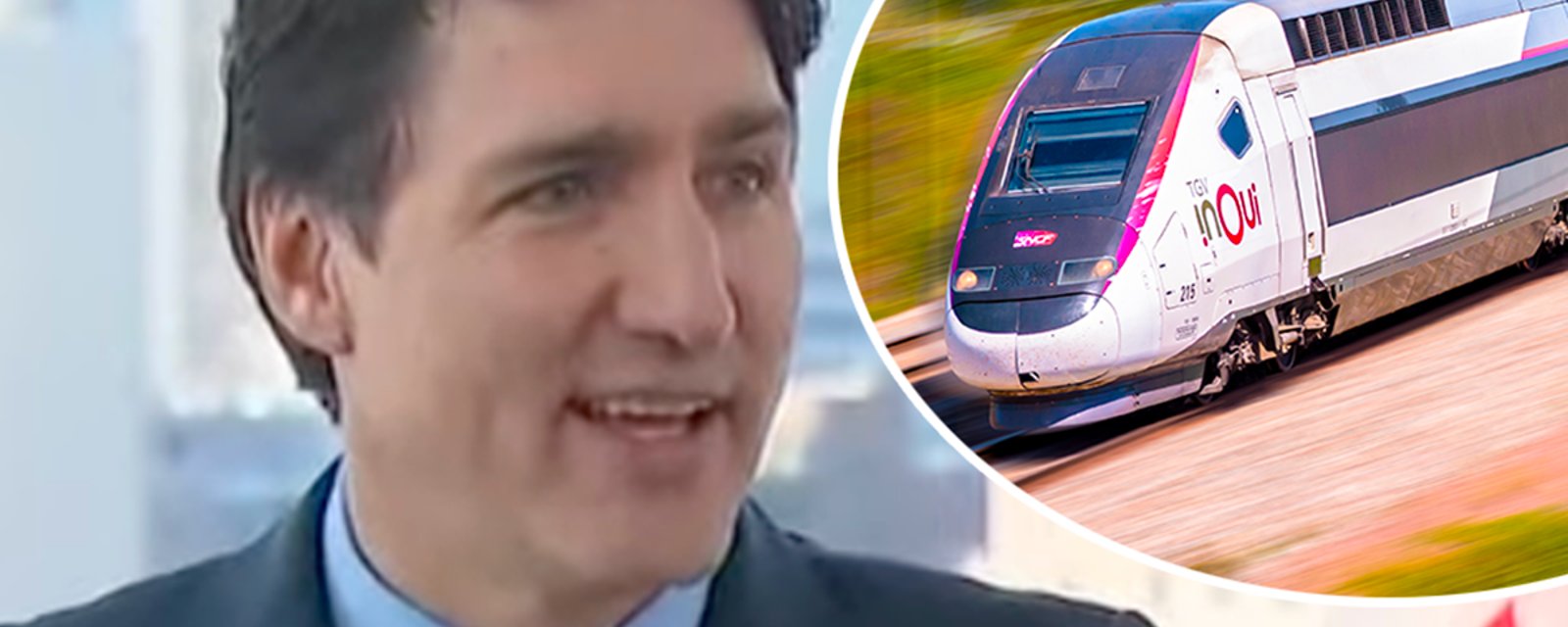 Justin Trudeau annonce la construction d’un TGV entre Québec et Toronto