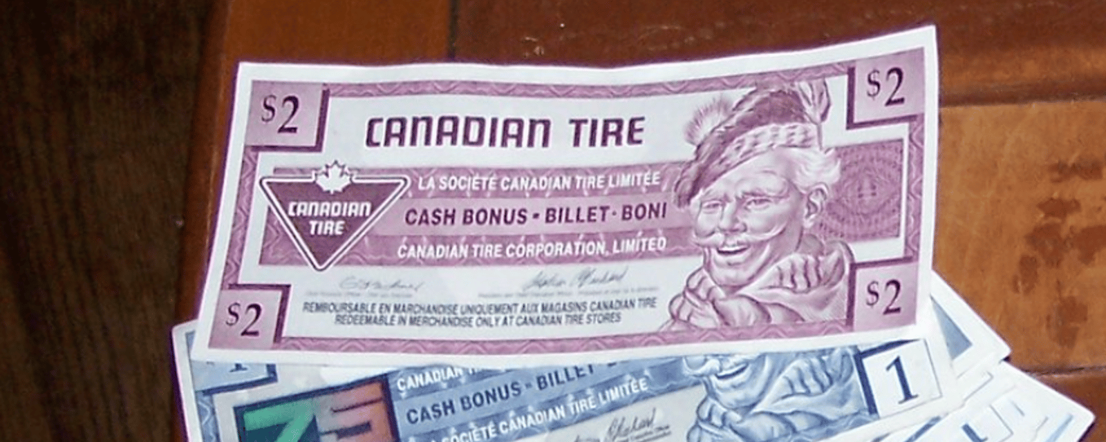 Des billets d'argent Canadian Tire qui vaudraient jusqu'à 3500 $