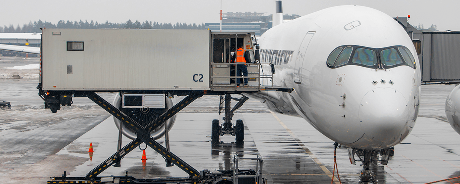 Une compagnie aérienne commence à peser ses passagers avant d'embarquer dans l'avion