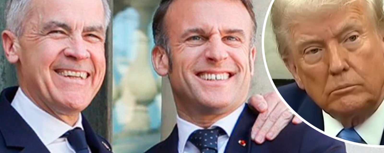Mark Carney envoie une flèche à Donald Trump pendant sa conférence de presse avec Emmanuel Macron