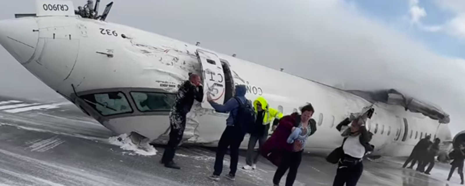 Delta va donner de l'argent aux passagers de l'avion qui s'est renversé à l’atterrissage