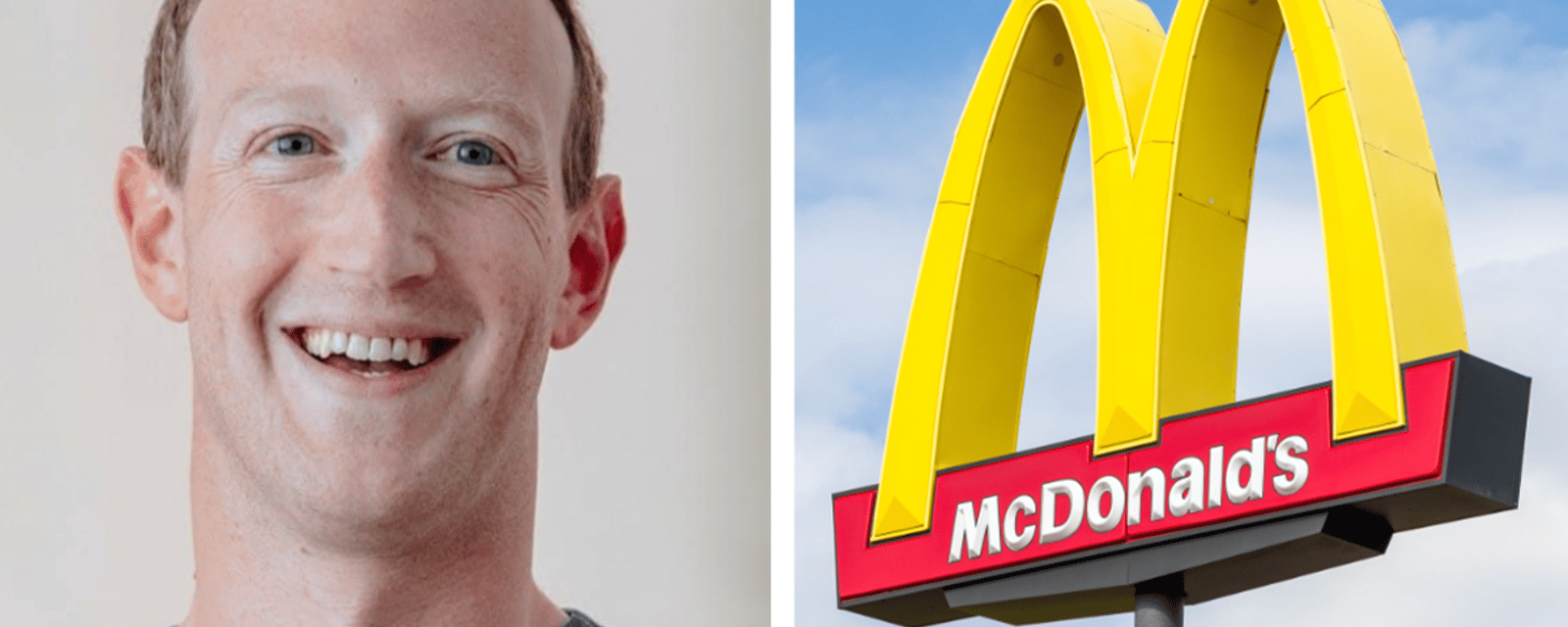 Mark Zuckerberg dévoile ce qu'il mange au McDonald's et c'est énorme