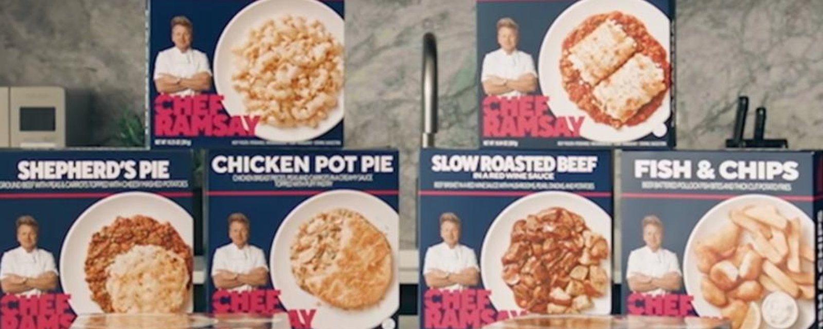 Des plats de Gordon Ramsey font leur grande arrivée chez Walmart 