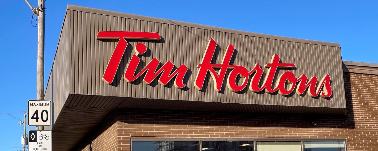 Tim Hortons lance un nouveau produit sur leur menu déjeuner qui semble très appétissant 