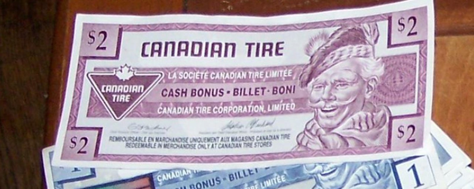 Vos vieux billets de Canadian Tire pourraient valoir une petite fortune