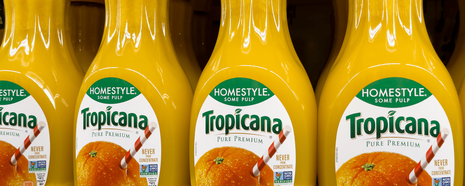 La nouvelle apparence des bouteilles Tropicana est vivement critiquée par la clientèle.