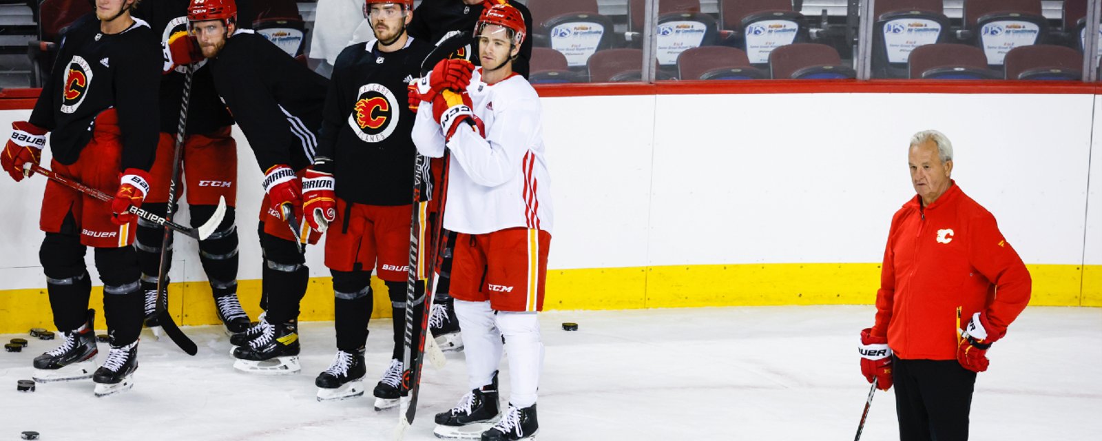 Major controversy reported at Flames’ morning skate