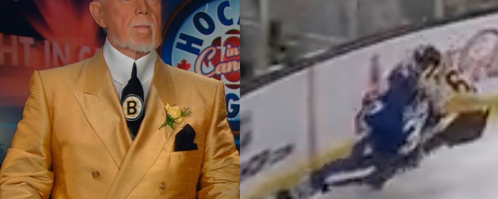Don Cherry focuses on Brad Marchand following trip on Leafs’ Timothy Liljegren