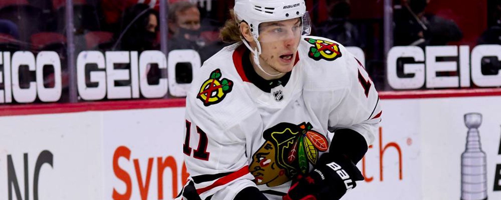 Adam Gaudette turns to crystals and sage burning in an effort to jumpstart his NHL career