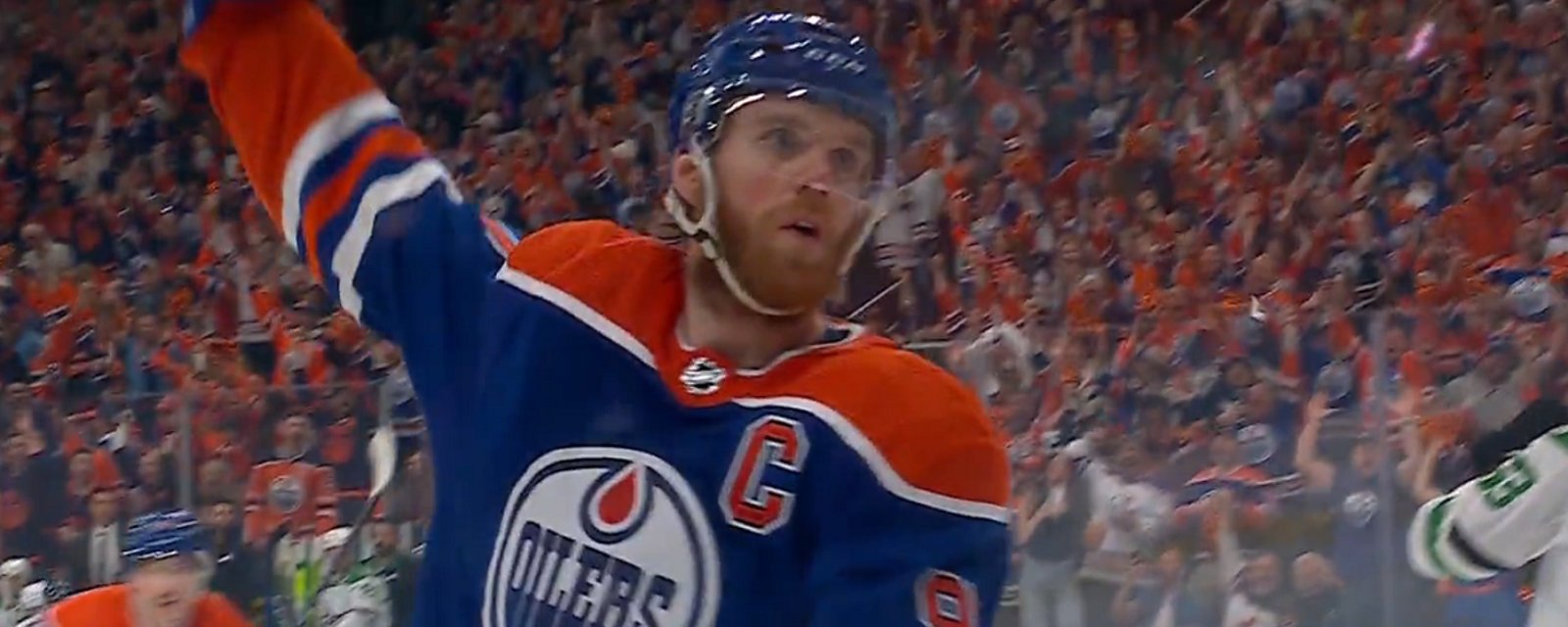 McDavid undresses Stars, scores on first shot of Game 6.