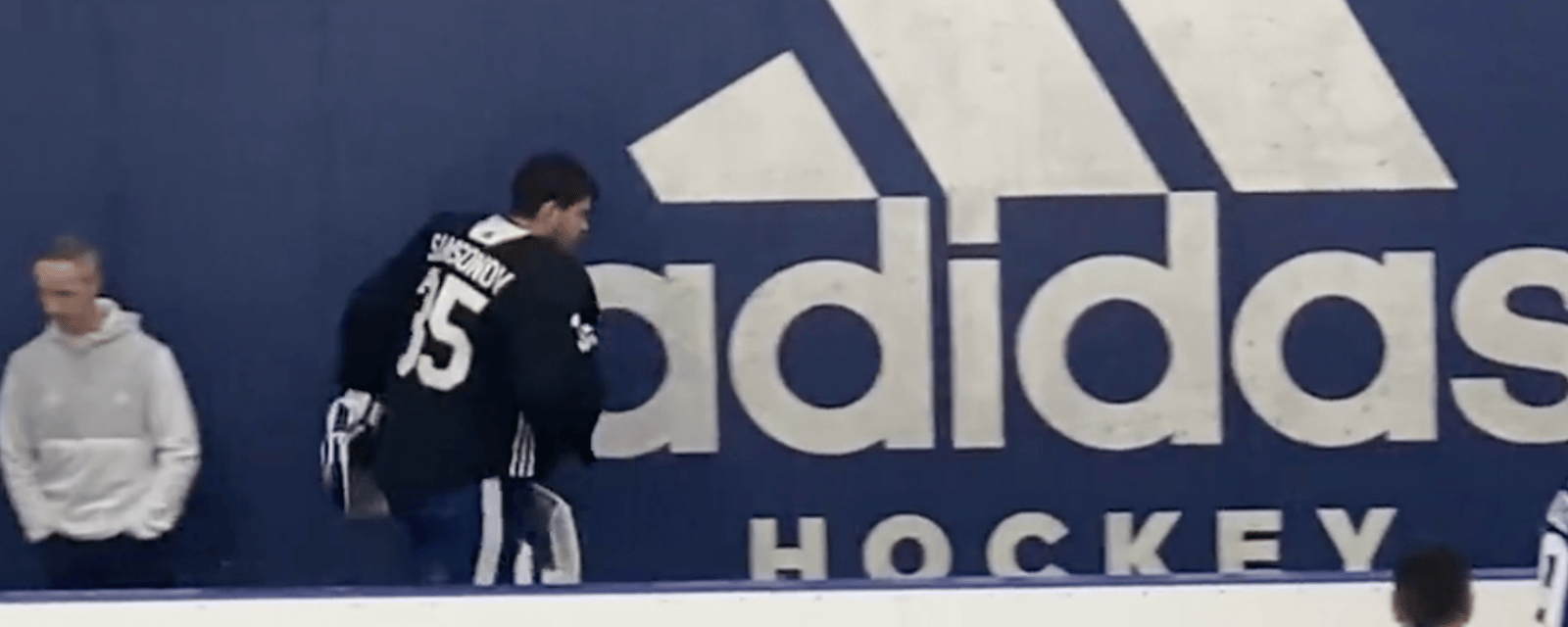 Ilya Samsonov “in distress”, leaves Leafs practice 