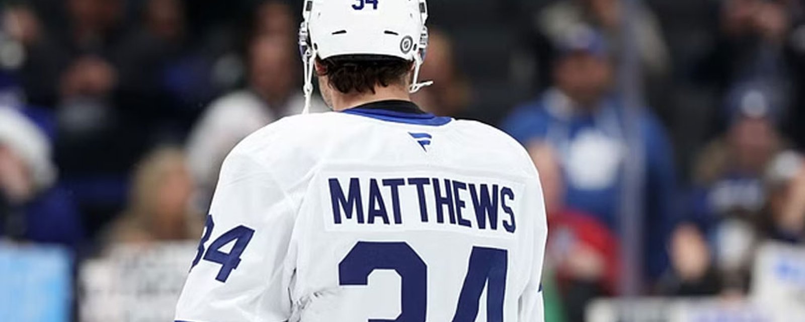 Leafs officially place Auston Matthews on injured reserve