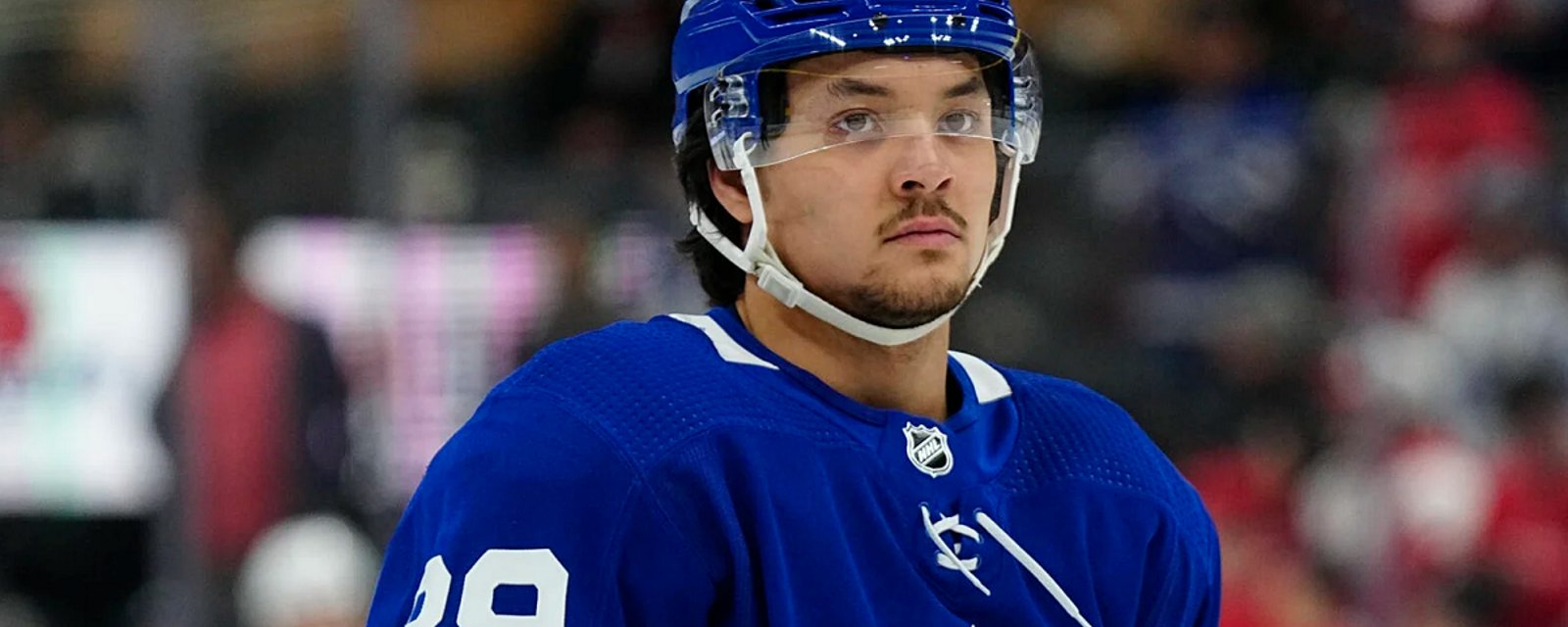 Nick Robertson is done with the Toronto Maple Leafs.