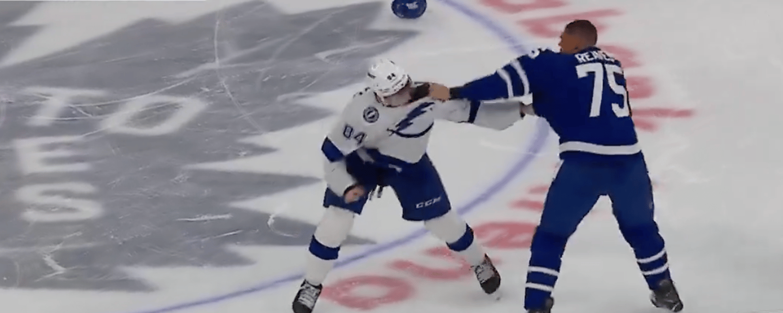 Ryan Reaves wrecks Tanner Jeannot in a spirited fight! 