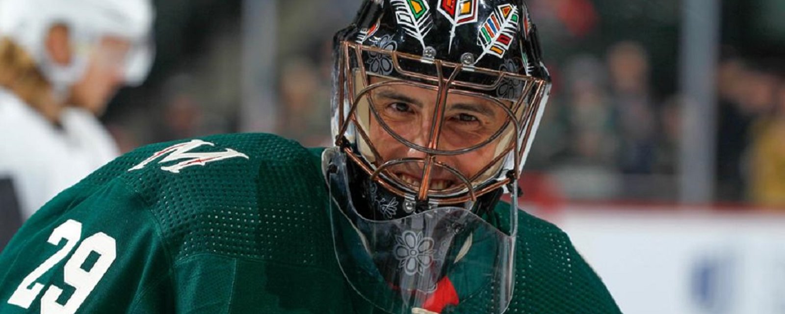 Marc-Andre Fleury is ready to drop the gloves.