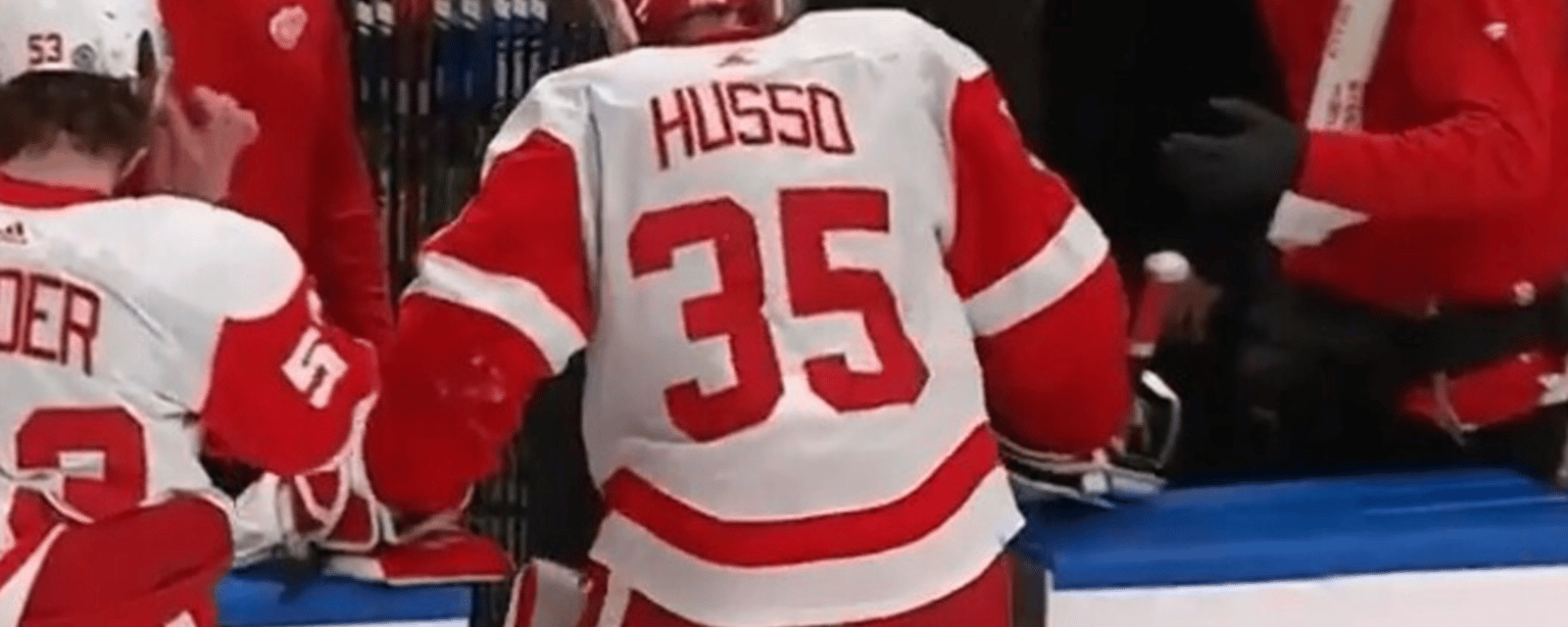 Red Wings announce the latest on Ville Husso 