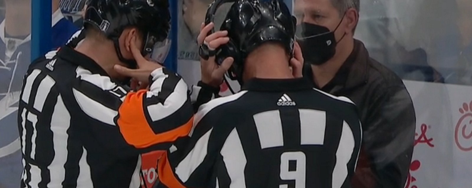 Major penalty assessed to Brandon Hagel overturned in Game 3.