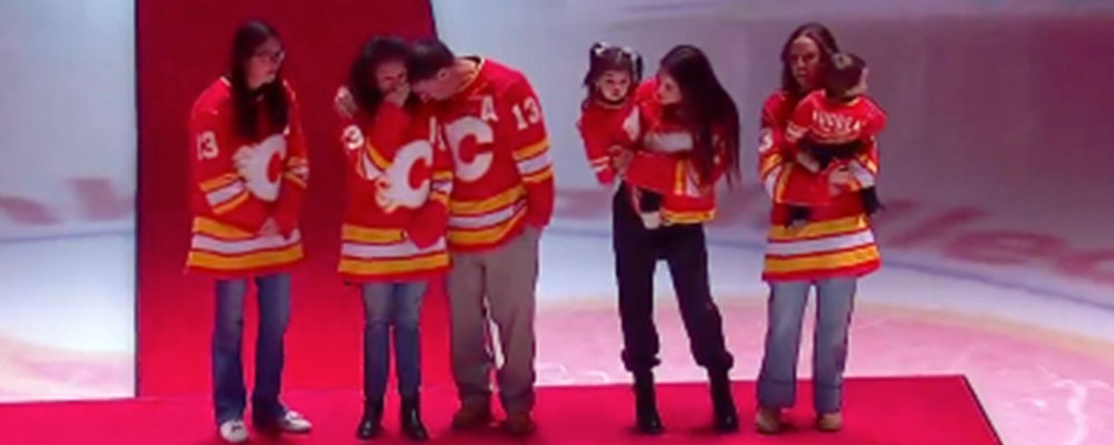 An emotional and beautiful tribute plays out in Calgary for Johnny Gaudreau